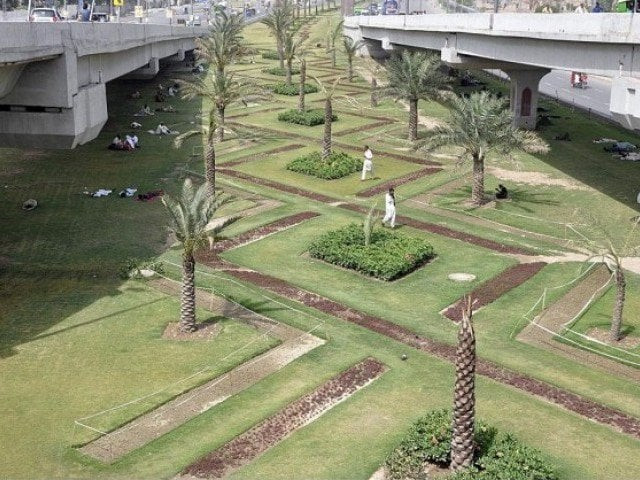 plans to build park in morgah two new football grounds in pindi photo file