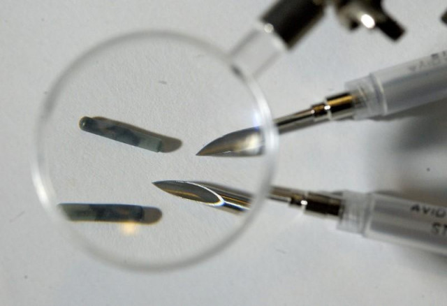50 employees at three square market have agreed to the optional implant of the chips photo reuters 50 employees at three square market have agreed to the optional implant of the chips photo reuters