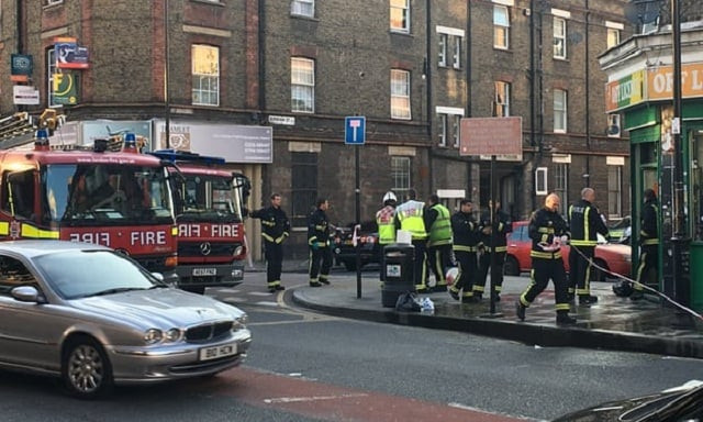 scene of aftermath of acid attack on roman road in east london photo the guardian scene of aftermath of acid attack on roman road in east london photo the guardian
