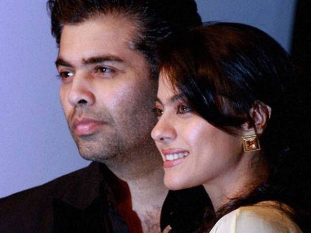 director producer karan johar and actor kajol photo india today director producer karan johar and actor kajol photo india today