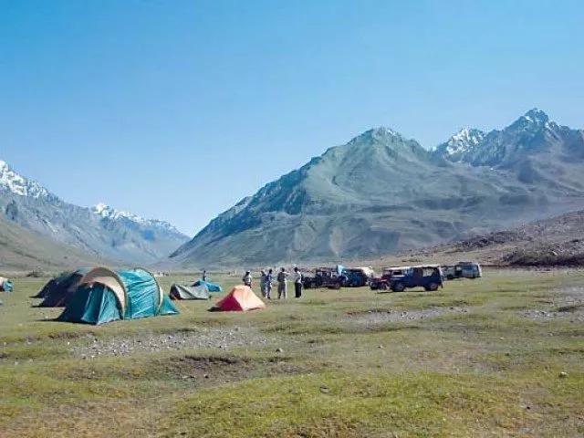 camping in gilgit baltistan photo express