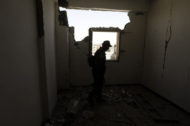 a member of the kurdish people 039 s protection units ypg the armed wing of the kurdish democratic party pyd moves through destroyed buildings in raqa on july 28 2017 syrian government troops entered the last islamic state group stronghold in the country 039 s homs province on july 28 after militants began withdrawing a monitor said photo afp a member of the kurdish people 039 s protection units ypg the armed wing of the kurdish democratic party pyd moves through destroyed buildings in raqa on july 28 2017 syrian government troops entered the last islamic state group stronghold in the country 039 s homs province on july 28 after militants began withdrawing a monitor said photo afp