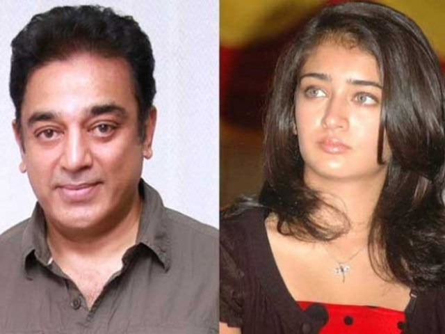 kamal haasan and his duaghter akshara haasan photo file kamal haasan and his duaghter akshara haasan photo file