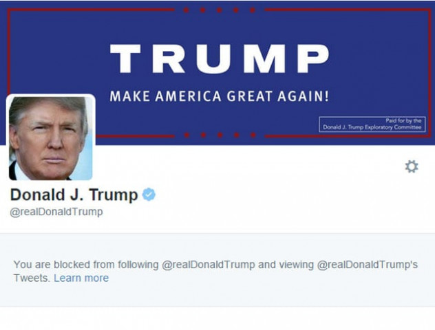 ruling may have serious ramifications for president donald trump who is facing a similar case by a free speech group photo courtesy twitter com votevets ruling may have serious ramifications for president donald trump who is facing a similar case by a free speech group photo courtesy twitter com votevets