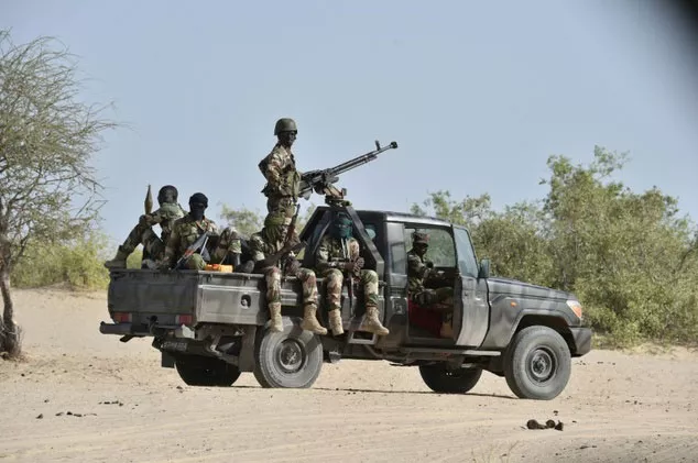 nigerien soldiers pictured patrolling near the nigerian border in 2015 when the country was first plagued by boko haram attacks in its southeast region photo afp nigerien soldiers pictured patrolling near the nigerian border in 2015 when the country was first plagued by boko haram attacks in its southeast region photo afp