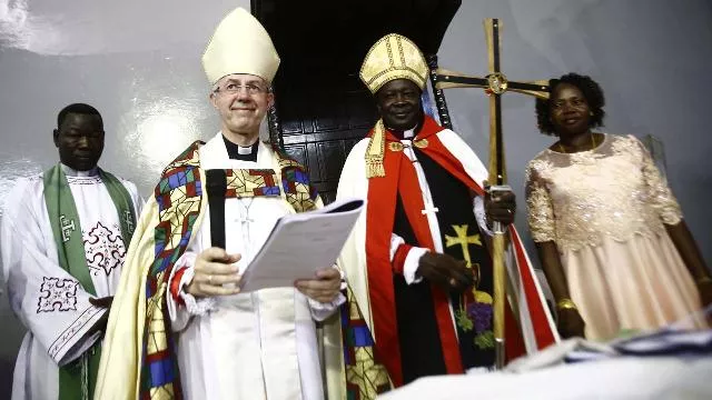 archbishop of canterbury declares sudan new anglican province photo afp archbishop of canterbury declares sudan new anglican province photo afp