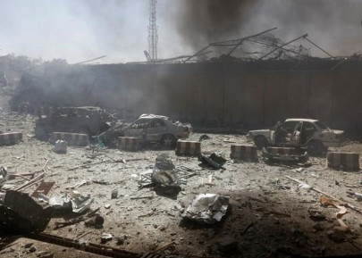 blasts gunfire rock afghan capital blasts gunfire rock afghan capital