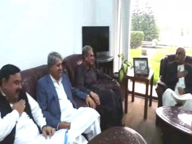 the parliamentary leaders of opposition parties meet on monday photo express screengrab the parliamentary leaders of opposition parties meet on monday photo express screengrab