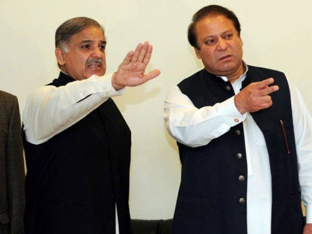 pakistan 039 s ousted prime minister nawaz sharif has named his younger brother shehbaz as his successor to the country 039 s top office photo afp