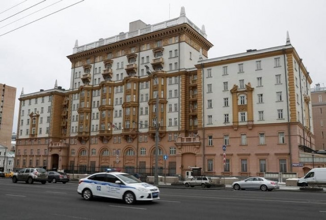 a general view of the u s embassy in moscow russia december 30 2016 photo reuters a general view of the u s embassy in moscow russia december 30 2016 photo reuters