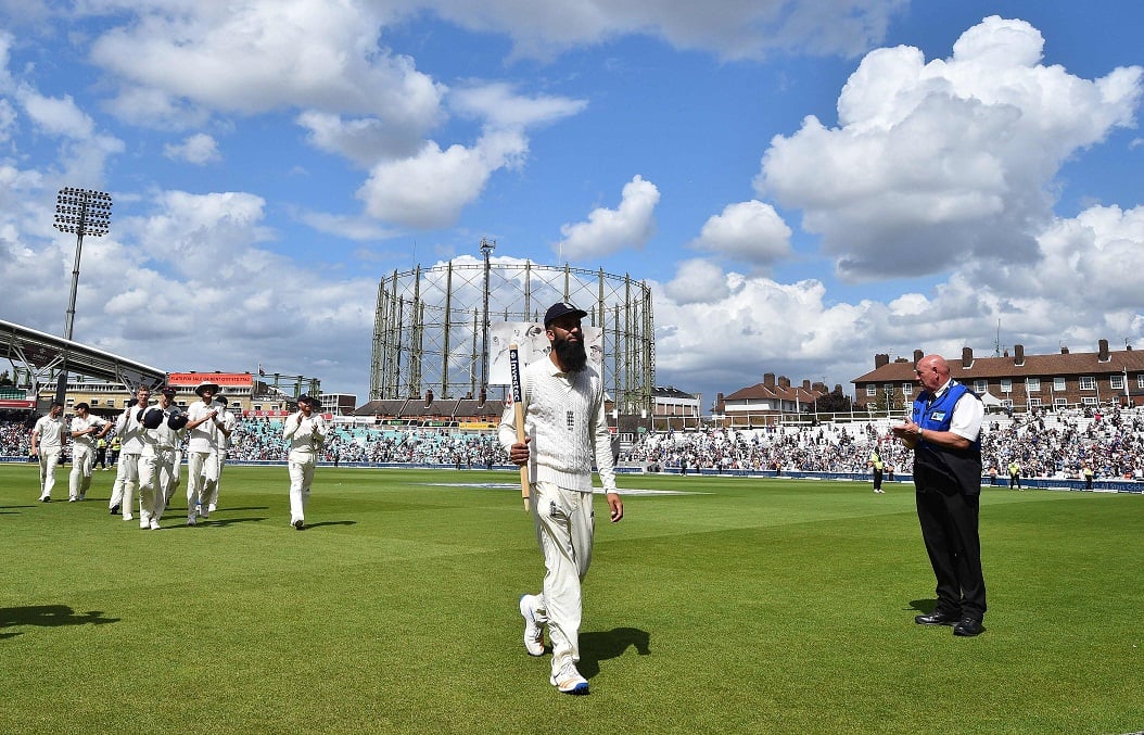 something s off ali became the first england off spinner to claim a hat trick in tests photo afp