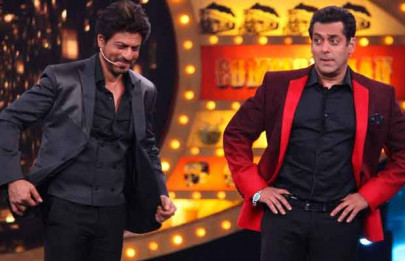 shah rukh and salman to compete for trps on small screen