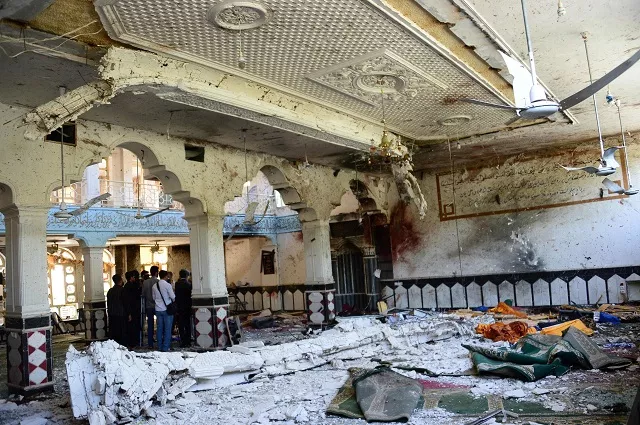 afghan media personnel stand inside a shiite mosque after it was attacked by suicide bombers in herat on august 2 2017 thirty worshippers were killed including young children and 64 others injured when suicide bombers throwing grenades stormed the jawadya mosque in herat city near the iranian border on late august 1 photo afp afghan media personnel stand inside a shiite mosque after it was attacked by suicide bombers in herat on august 2 2017 thirty worshippers were killed including young children and 64 others injured when suicide bombers throwing grenades stormed the jawadya mosque in herat city near the iranian border on late august 1 photo afp