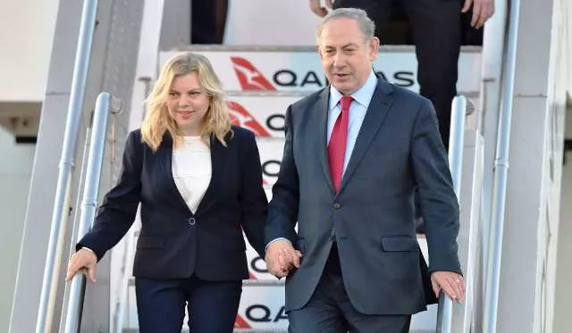 israeli prime minister benjamin netanyahu and his wife sara photo afp israeli prime minister benjamin netanyahu and his wife sara photo afp
