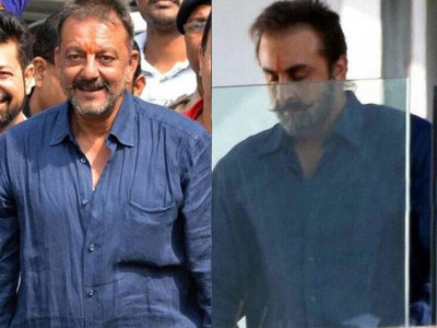 ranbir kapoor s latest look for sanjay dutt biopic will stun you ranbir kapoor s latest look for sanjay dutt biopic will stun you