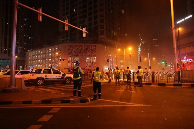 fire is seen at the 1 105 foot tall torch tower skyscraper on august 4 2017 in dubai photo afp fire is seen at the 1 105 foot tall torch tower skyscraper on august 4 2017 in dubai photo afp