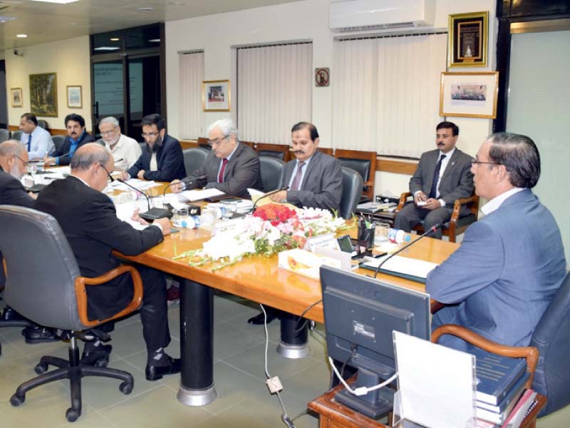 nab chairman presides over a meeting at nab headquarters photo express