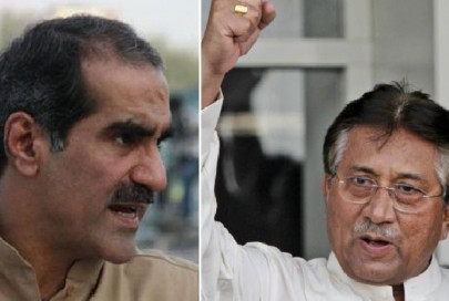 you ll go down in history as nothing but a usurper saad rafique tells musharraf