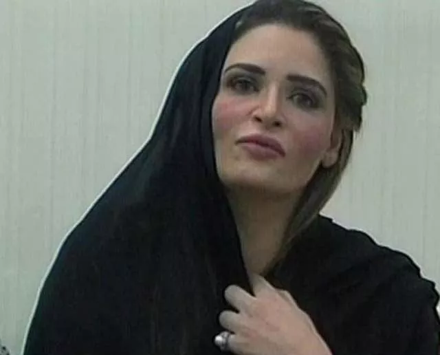 ayesha ahad addresses a news conference in lahore on august 5 2017 express news screen grab ayesha ahad addresses a news conference in lahore on august 5 2017 express news screen grab