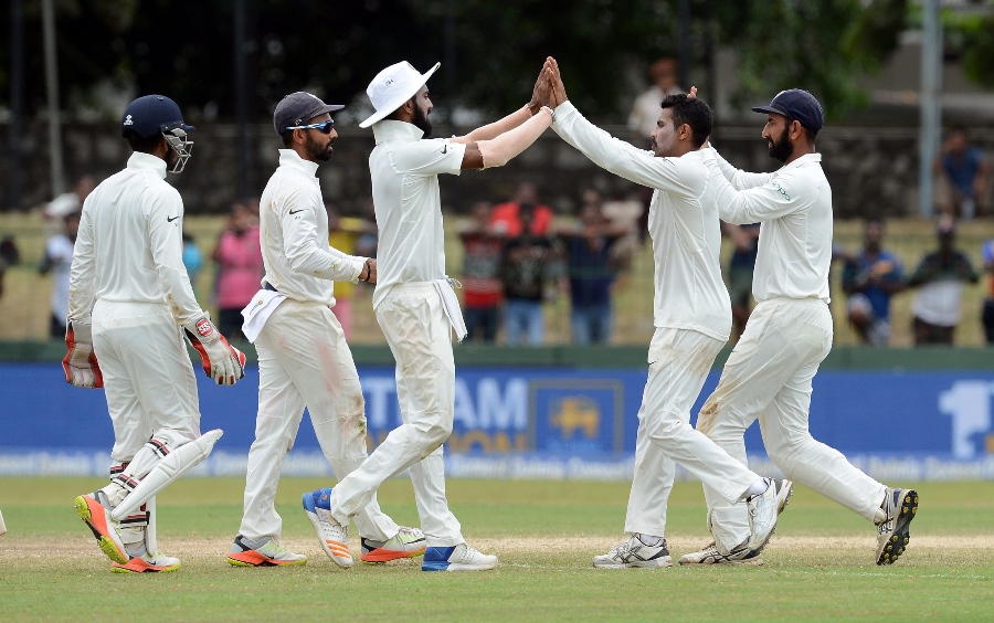 unstoppable ravidra jadeja produced match winning performance after claiming 5 152 on the penultimate day of the second test against sri lanka photo afp