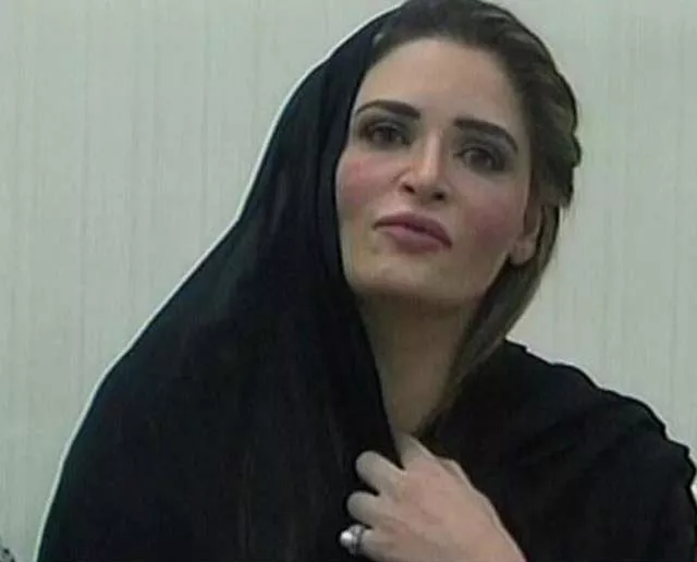 ayesha ahad addresses a news conference in lahore on august 5 2017 express news screen grab ayesha ahad addresses a news conference in lahore on august 5 2017 express news screen grab