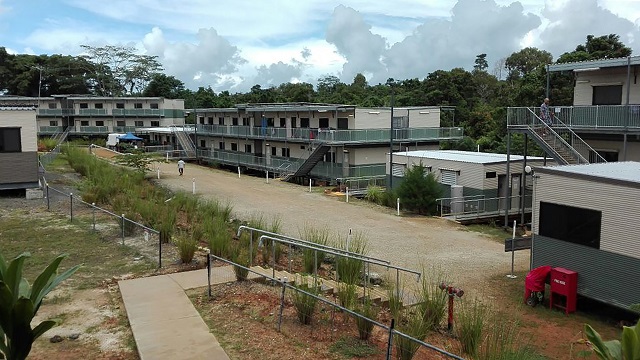 this undated handout picture received from the refugee action coalition on august 7 2017 shows the australian run east lorengau transit accommodation for refugees in east lorengau on manus island in papua new guinea rights groups on august 7 2017 called for an independent probe after another refugee was found dead at a detention camp on papua new guinea in a tragedy they said was preventable photo afp