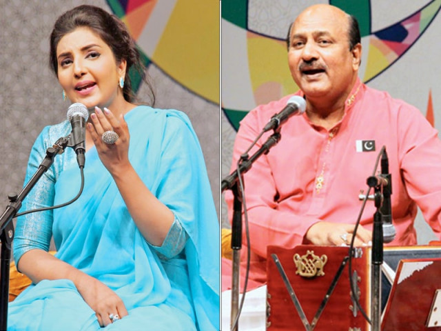 renowned classical singers perform during the ghazal night at pnca auditorium photo online renowned classical singers perform during the ghazal night at pnca auditorium photo online