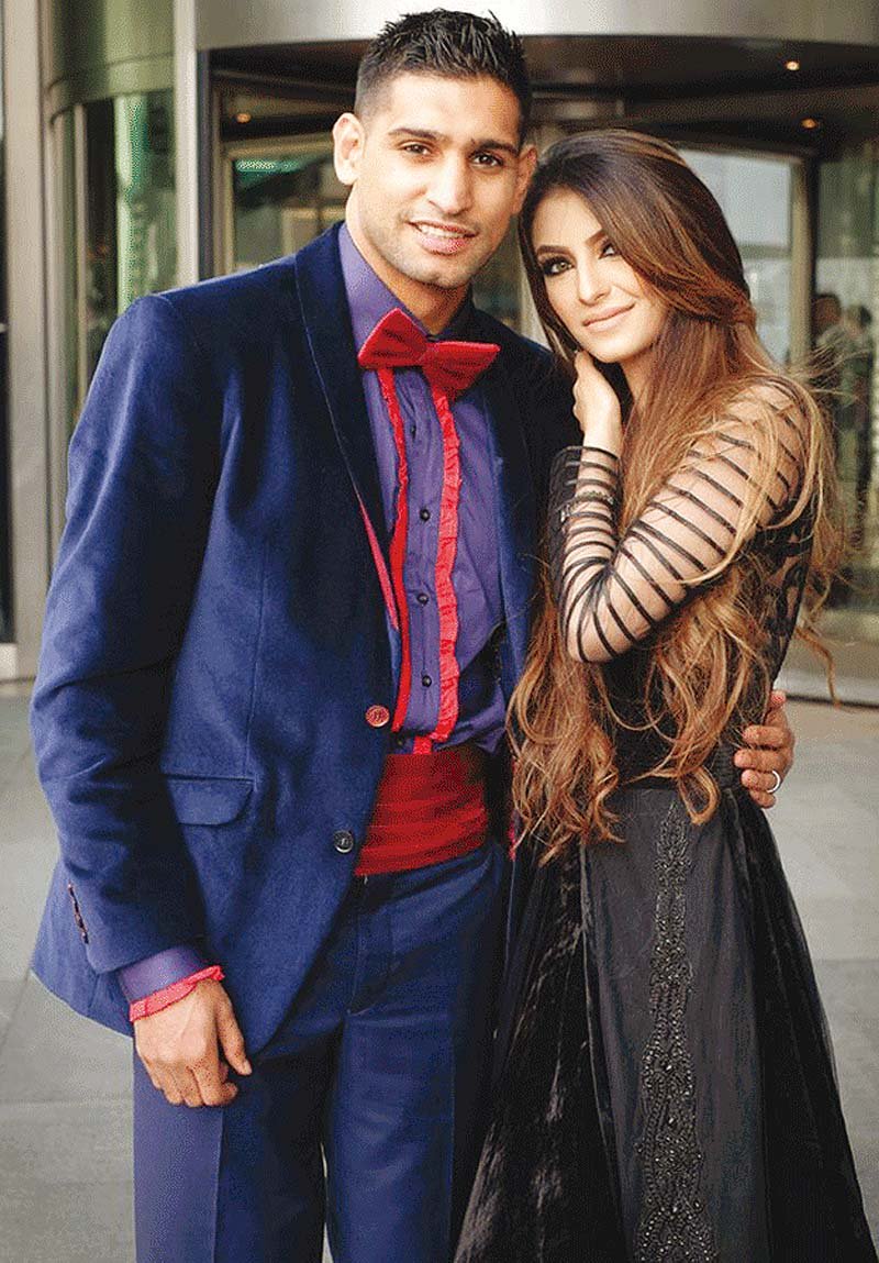 amir and faryal tied the knot four years ago photo file