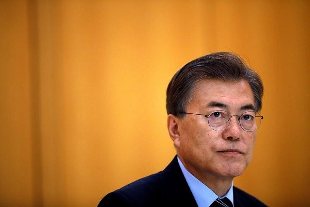 south korean president moon jae in photo reuters south korean president moon jae in photo reuters