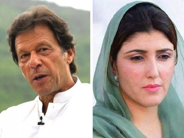 imran khan and ayesha gulalai photo file