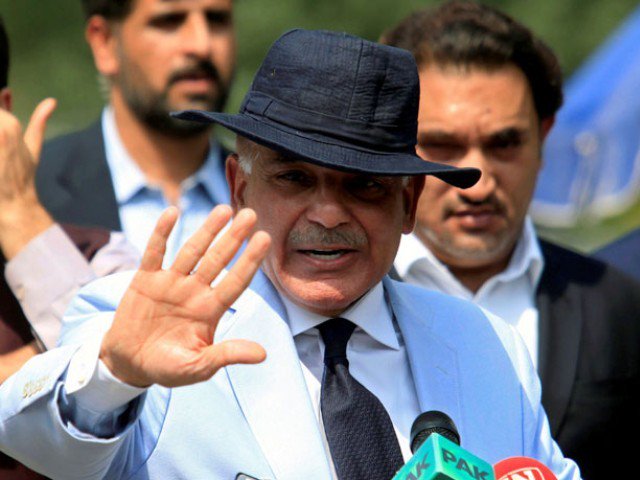 in this file photo punjab chief minister shehbaz sharif gestures after appearing before a joint investigation team jit in islamabad on june 17 2017 photo reuters