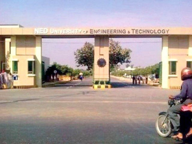 ned university in karachi photo file