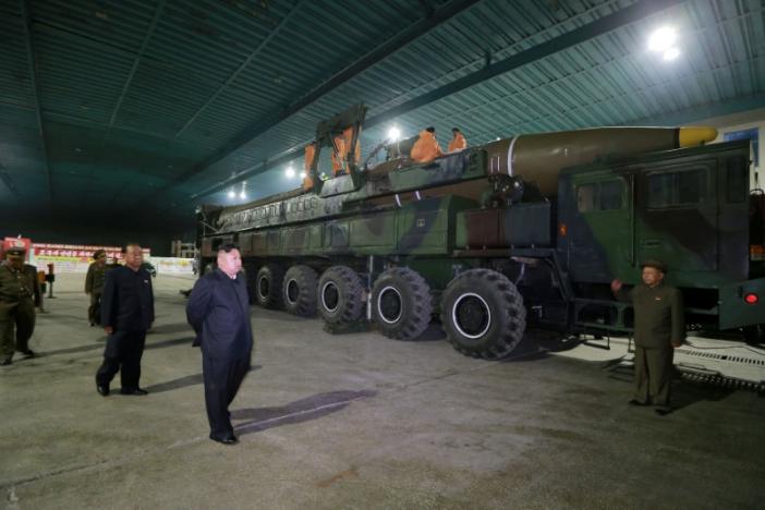 north korean leader kim jong un inspects the intercontinental ballistic missile hwasong 14 in this undated photo released by north korea 039 s korean central news agency kcna in pyongyang photo reuters