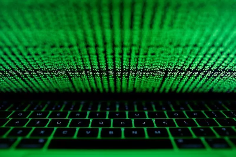 a computer keyboard lit by a displayed cyber code is seen in this illustration picture taken on march 1 2017 photo reuters a computer keyboard lit by a displayed cyber code is seen in this illustration picture taken on march 1 2017 photo reuters