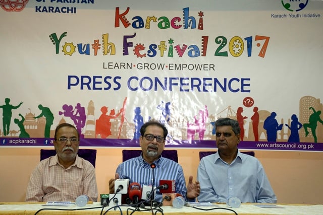 the arts council president said a team of trained experts and professionals will visit 100 schools and colleges under this programme photo mohammad azeem express