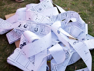 pakistani cartoonist bags new world record of longest comic strip pakistani cartoonist bags new world record of longest comic strip