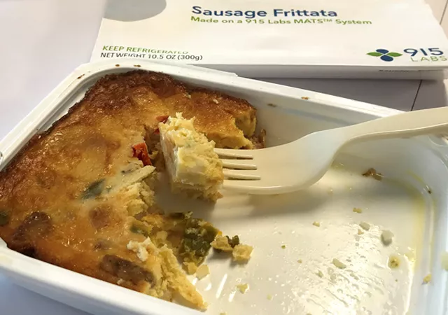 a sausage frittata from 915 labs made with new microwave technology that amazon com inc is evaluating is pictured in san francisco us august 9 2017 photo reuters a sausage frittata from 915 labs made with new microwave technology that amazon com inc is evaluating is pictured in san francisco us august 9 2017 photo reuters