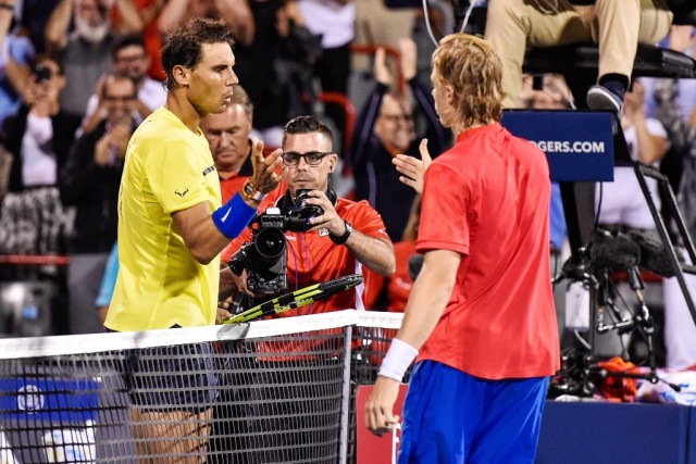 home advantage shapovalov 039 s biggest win of his young career against the 15 time grand slam winner came as a result of some inspired tennis in front of a boisterous crowd who cheered his every shot photo afp home advantage shapovalov 039 s biggest win of his young career against the 15 time grand slam winner came as a result of some inspired tennis in front of a boisterous crowd who cheered his every shot photo afp