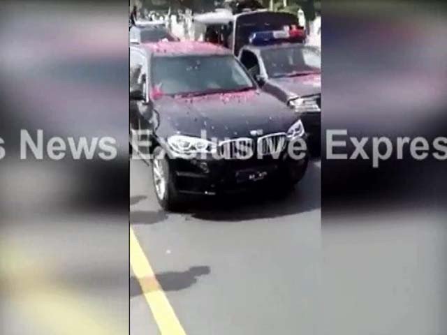 the footage reveals that this vehicle ran over the boy photo express news screen grab