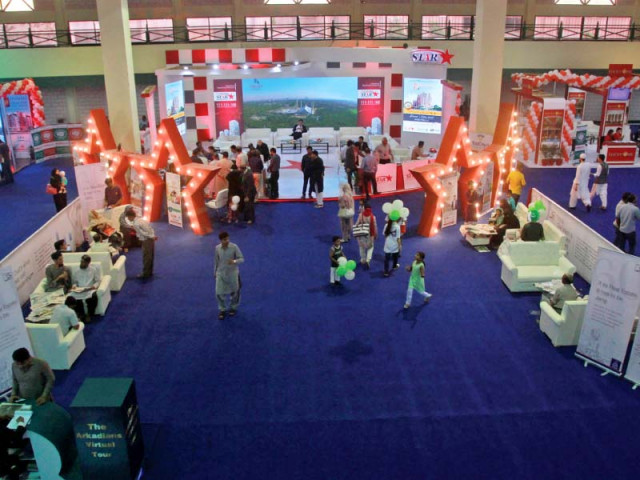 the state bank of pakistan and the world bank would also provide financing as they have earmarked up to rs50 billion for low cost housing projects photo athar khan express