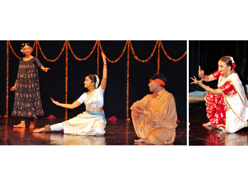 artistes perform at pnca to mark 70th independence day photo express
