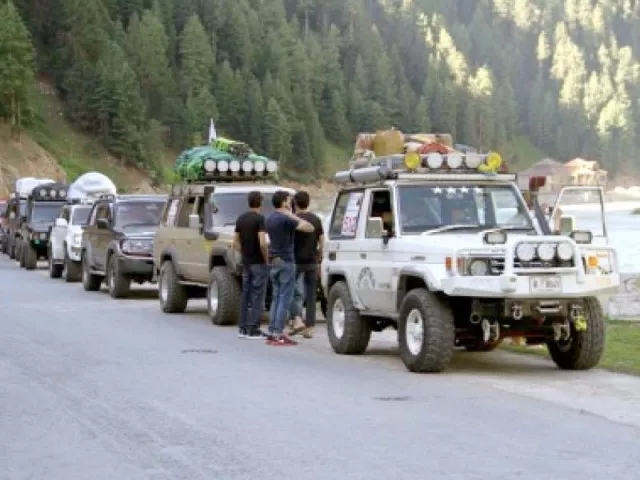 g b commissioner asim ayub says the 30 kilometre car rally will be first of its kind in pakistan photo file