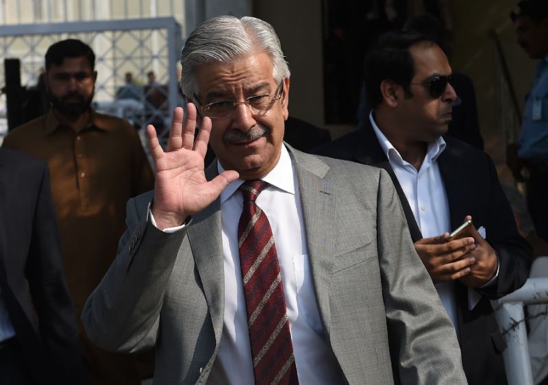 khawaja asif photo afp