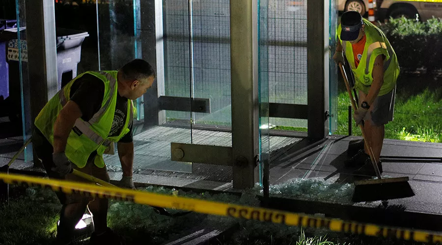 workers clean up broken glass after the holocaust memorial was vandalized in boston massachusetts us august 14 2017 days after a white supremacist rally in charlottesville virginia turned violent photo reuters workers clean up broken glass after the holocaust memorial was vandalized in boston massachusetts us august 14 2017 days after a white supremacist rally in charlottesville virginia turned violent photo reuters