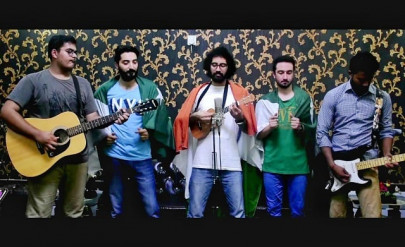 pakistanis reciprocate india by singing their national anthem pakistanis reciprocate india by singing their national anthem