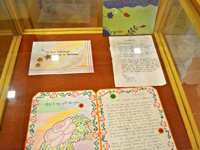 faiz ghar displays letters urging cross border harmony faiz ghar displays letters urging cross border harmony