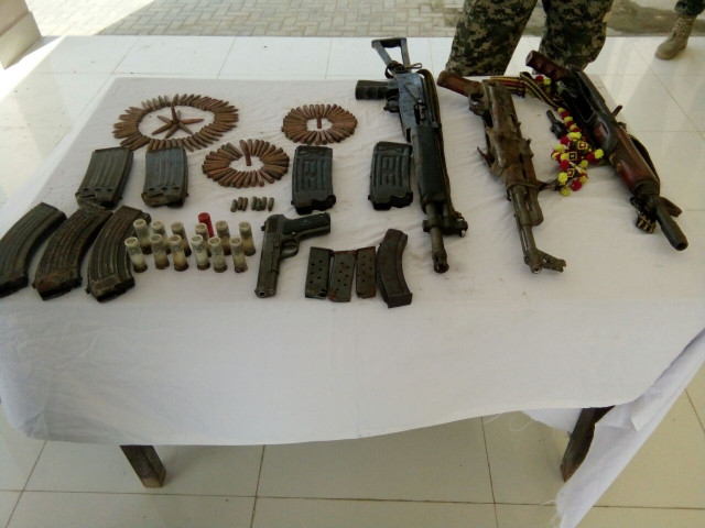 explosives arms and ammunition seized by security forces from different areas of punjab on wednesday photo ispr explosives arms and ammunition seized by security forces from different areas of punjab on wednesday photo ispr