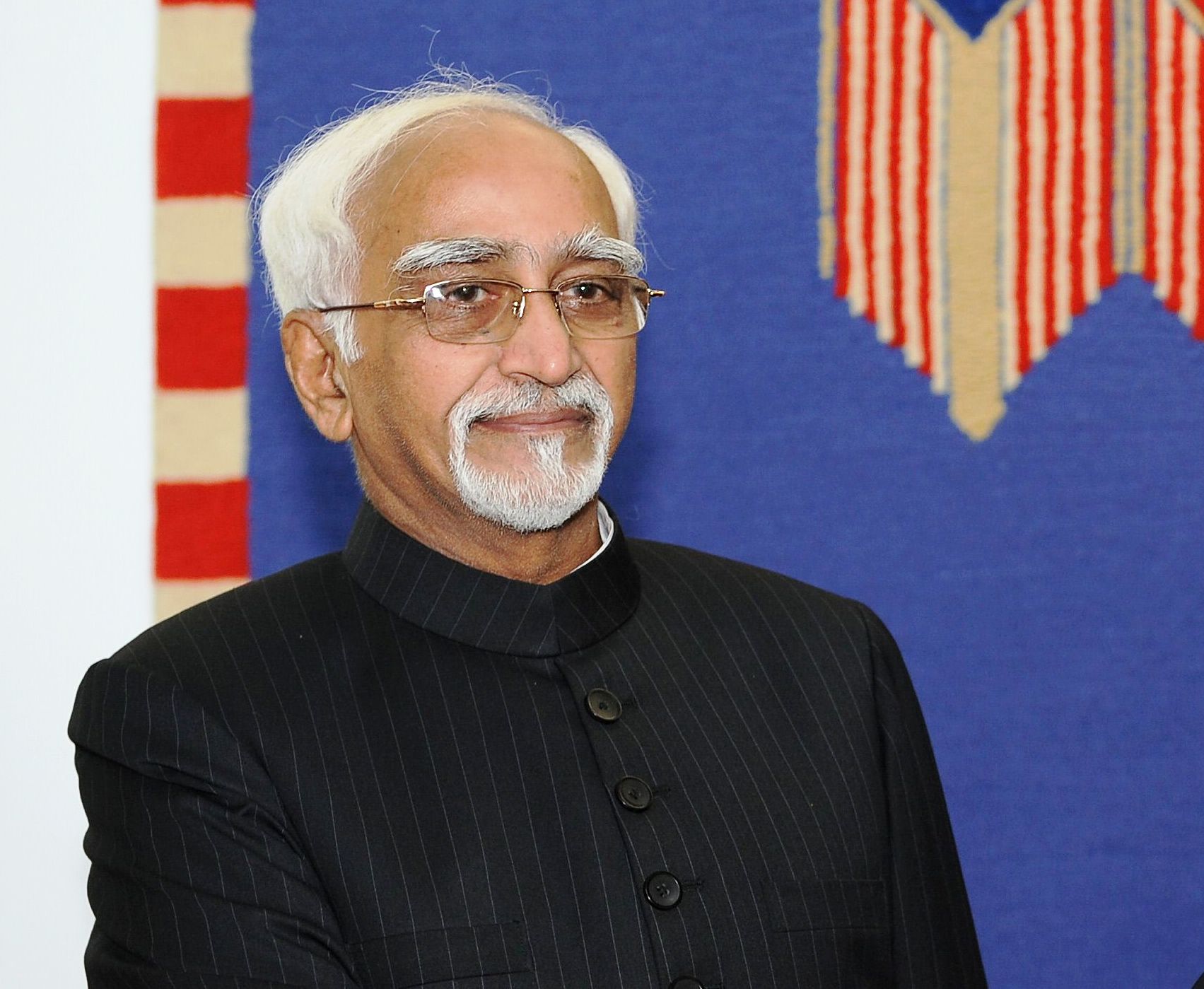 india s vice president hamid ansari photo afp