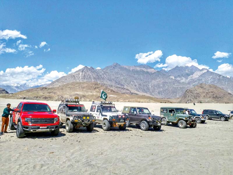 a polo match and a cultural show were presented before the start of the cold desert rally in skardu photo mureeb mohmand express