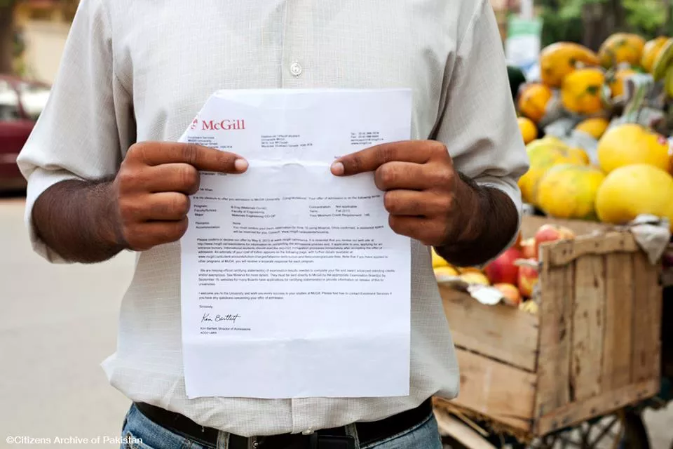 fazal got accepted into mcgill in 2013 photo humans of karachi fazal got accepted into mcgill in 2013 photo humans of karachi